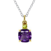 Amethyst & Peridot Necklace